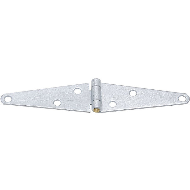 National Hardware 1.61 In. x 4 In. Galvanized Heavy-Duty Strap Hinge N128-249
