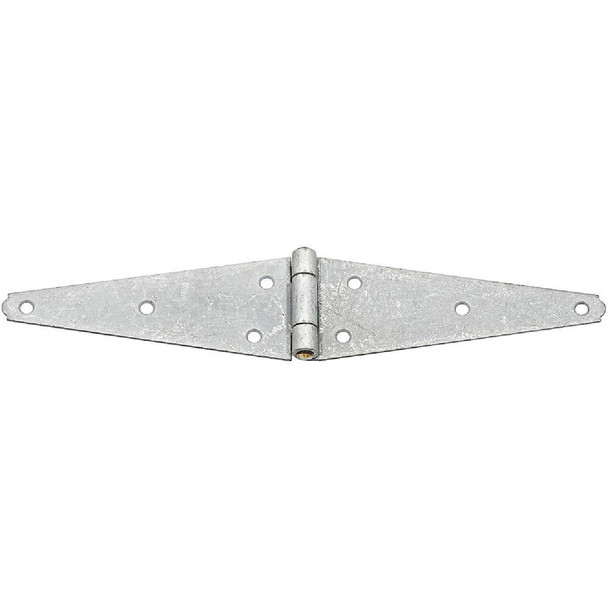 National Hardware 3-1/8 In. x 8 In. Galvanized Heavy-Duty Strap Hinge N128-355