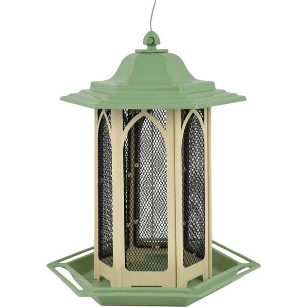 Perky-Pet Pistachio 3.5 Lb. Capacity Gazebo Bird Feeder GAZ01