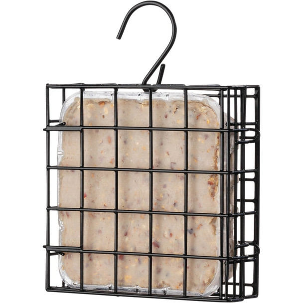 Stokes Select Green 1-Cake Steel Suet Feeder 38092