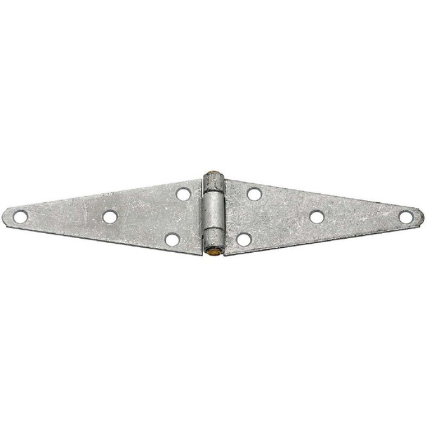 National Hardware 2.43 In. x 6 In. Galvanized Heavy-Duty Strap Hinge N128-322