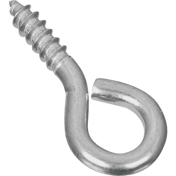 National Hardware #110 Zinc Medium Screw Eye (8-Count) N118-893