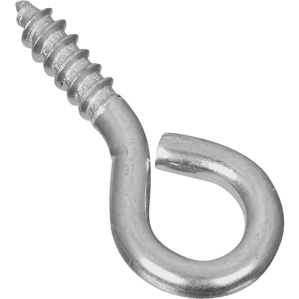 National Hardware #110 Zinc Medium Screw Eye (8-Count) N118-893