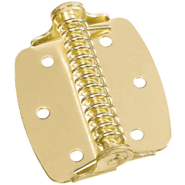 National Hardware 2 In. Brass Spring Hinge (2-Pack) N240-481