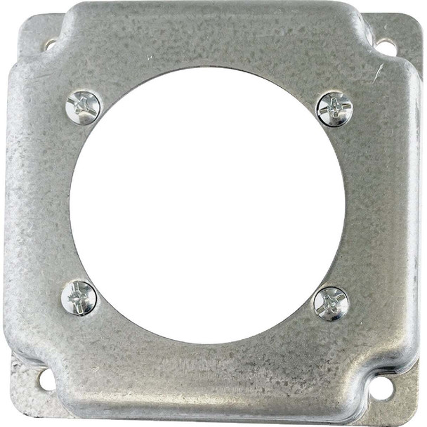 Southwire 2.465 In. Dia. Receptacle 4 In. x 4 In. Square Device Cover G1954-UPC