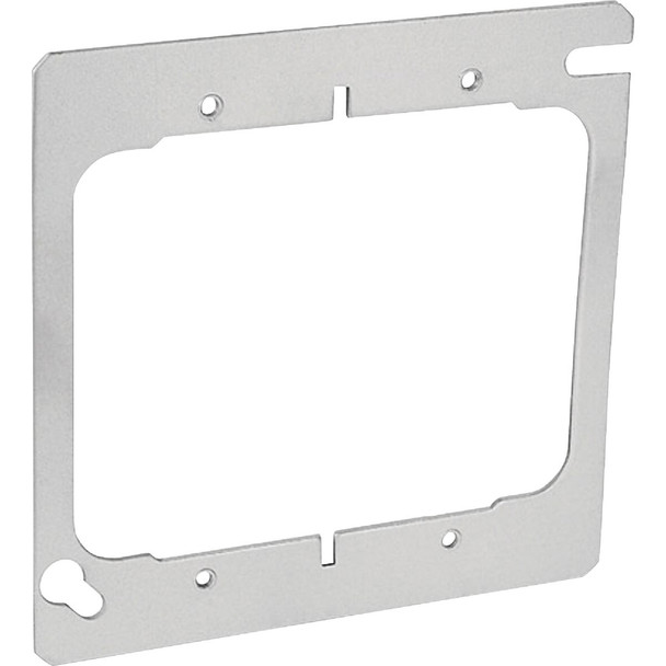 Southwire Flat 2-Device Combination 4 In. x 4 In. Square Device Cover 52C20A-UPC