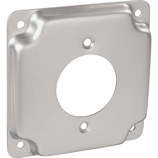 Southwire 1.719 In. Dia. Receptacle 4 In. x 4 In. Square Device Cover G1943-UPC