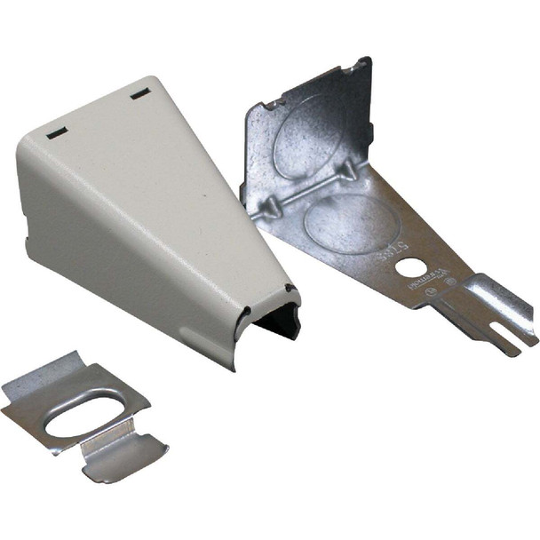Wiremold Ivory 1/2 In. 90 Deg Conduit Connector B17