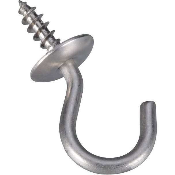 National Hardware 3/4 In. Stainless Steel Cup Hook N348-433