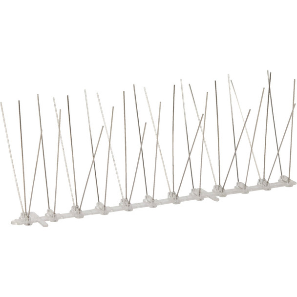 Bird X Stainless Steel 10 Ft. L. Bird Control Spikes STS-10-R