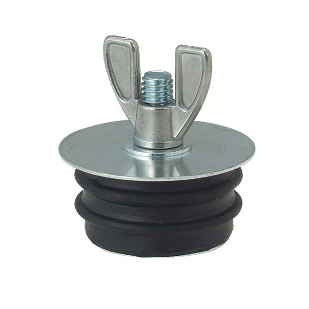 Black Swan 2 In. IPS Galvanized Steel Sewer and Drain Test Plug 17165