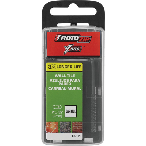 Rotozip Tilecut 5/32 In. Carbide Zip Bit XB-TC1