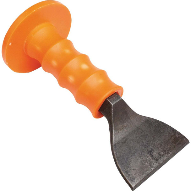 Mayhew Tools 3 In. x 7-1/2 In. Handguarded Mason Chisel 35005