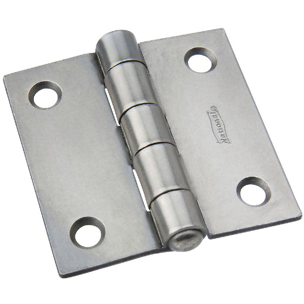 National Hardware 2 In. Square Steel Broad Door Hinge N140-368 Pack of 10