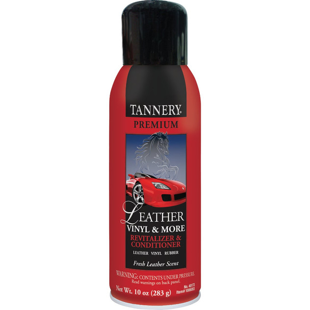 Tannery 10 Oz. Aerosol Spray All-Purpose Leather Care Cleaner & Conditioner