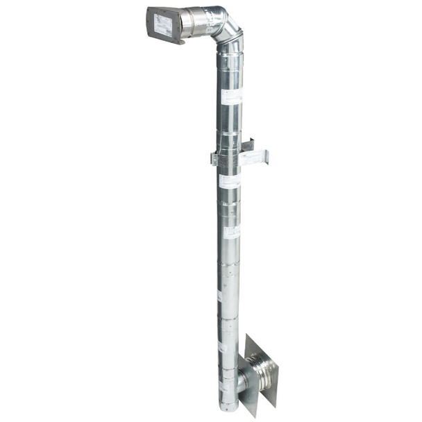 SELKIRK VP Pellet Pipe 3 In. Through the Wall Pellet Stove Pipe Kit 283870