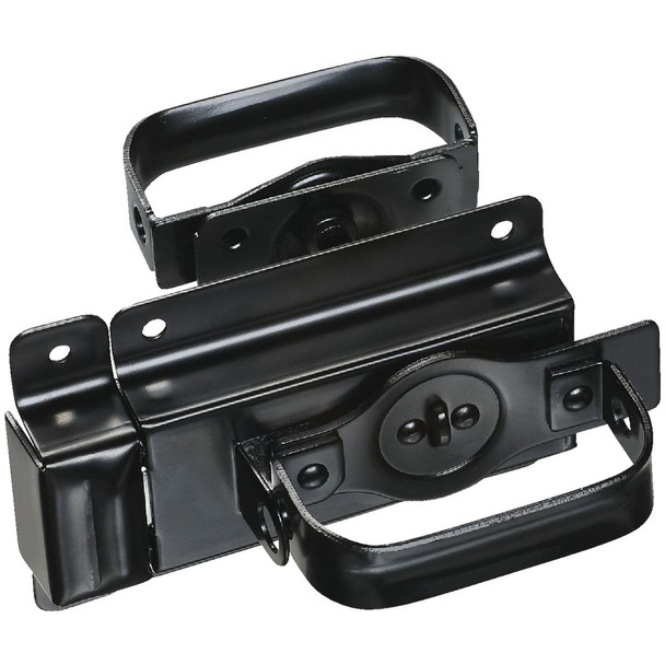 National Hardware Black Steel Swinging Door Latch N101-576