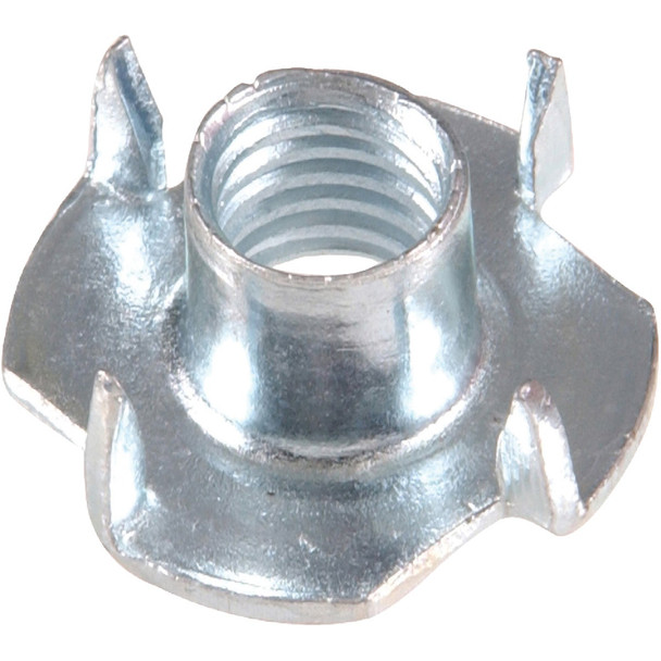 Hillman 1/4 In. 20 tpi Pronged Tee Nuts (4-Count) 6266