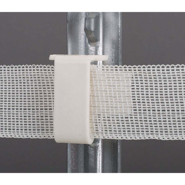 Dare Snap-On White Polyethylene Electric Fence Insulator (25-Pack) 2334-25W