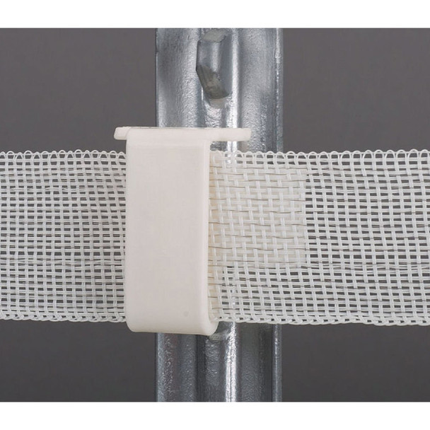 Dare Snap-On White Polyethylene Electric Fence Insulator (25-Pack) 2334-25W