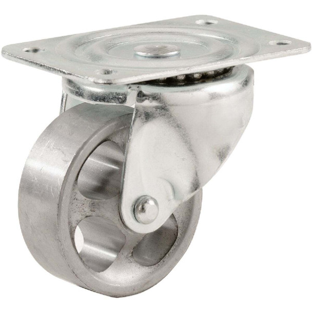 Shepherd Hardware 2-1/2 In. Cast-Iron General-Duty Swivel Plate Caster 9176