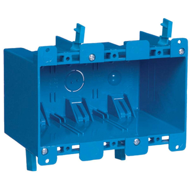 Carlon 3-Gang PVC Molded Old Work Box B355R