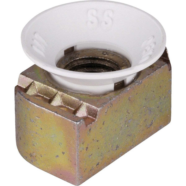 Superstrut 3/8 In. Nylon Cone Case Hardened Steel Nut Channel Nut ZCM100-3/8-10