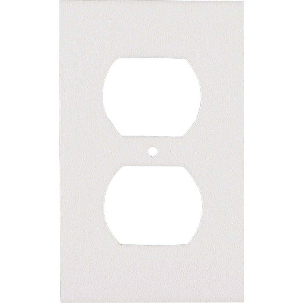 M-D Building Products White Outlet Sealers for Standard & GFCI Outlets, (6-Pack)