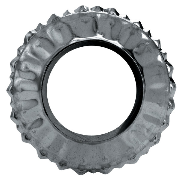 SELKIRK VP Pellet Pipe 3 In. Aluminum Type L Insulated Storm Collar 243810