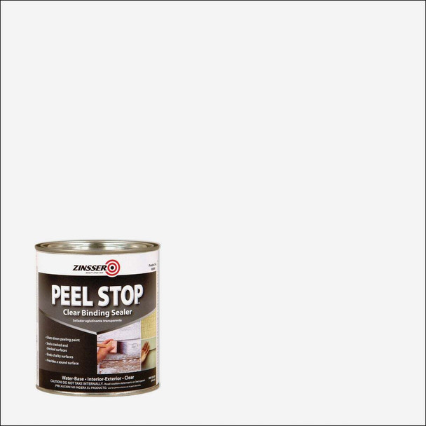 Zinsser Peel Stop Binding Interior/Exterior Primer, Clear, 1 Qt. 60004