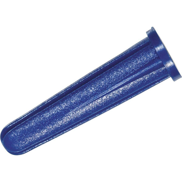 Hillman #6 - #8 Thread x 3/4 In. Blue Conical Plastic Anchor (16-Count) 5033