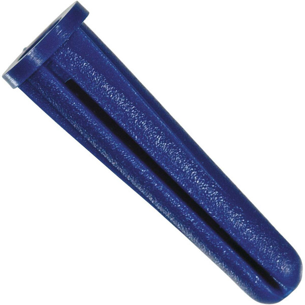 Hillman #10 - #12 Thread x 1 In. Blue Conical Plastic Anchor (10-Count) 5039