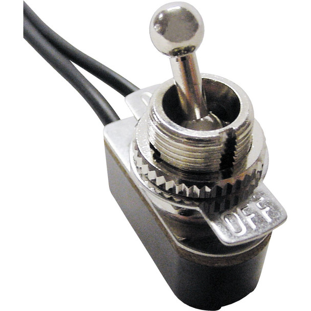 Gardner Bender Medium-Duty SPST Wire Leads Toggle Switch GSW-125