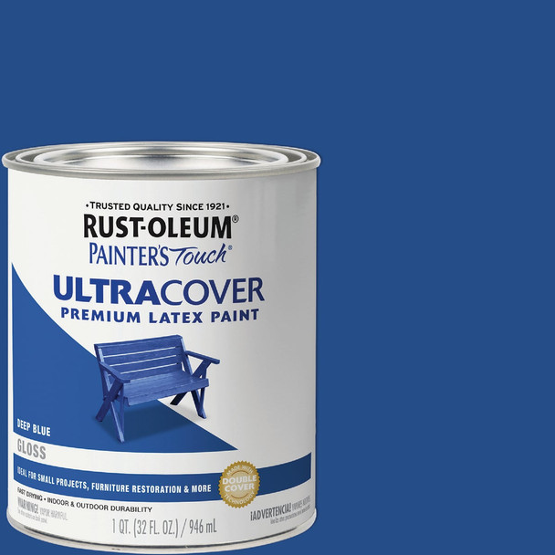 Painter's Touch Deep Blue Latex Paint 224428T