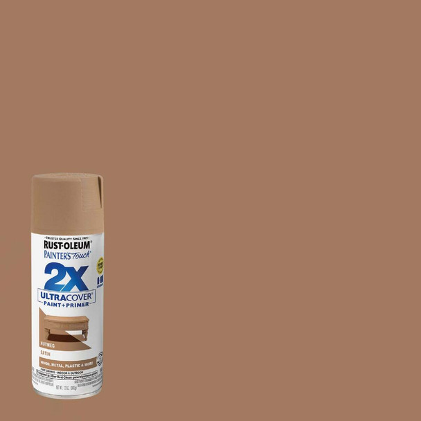 Painter's Touch Satin Nutmeg Spray Paint 334076
