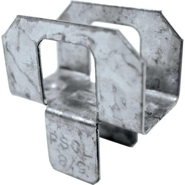 Simpson Strong-Tie 5/8 In. 20 ga Galvanized Steel Plywood Clip Pack of 250