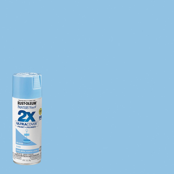 Painter's Touch Gls Spa Blue Spray Paint 334045