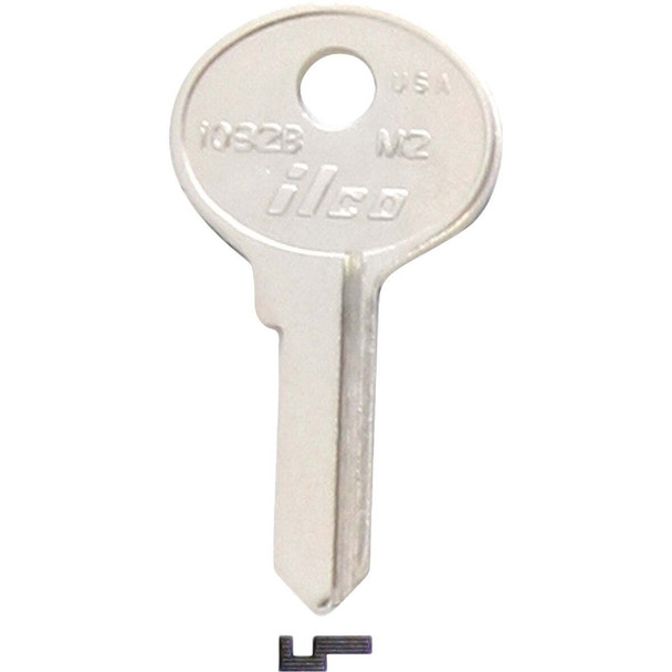 ILCO Master Nickel Plated Padlock Key M2 / 1092B (10-Pack) IAL2422200B