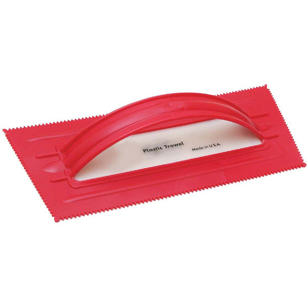 Marshalltown QLT 3/8 In. x 5/16 In. Disposable V-Notched Trowel 16263