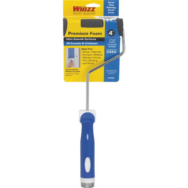 Whizz 4 In. x 13 In. Foam Roller Cover & Frame 57600