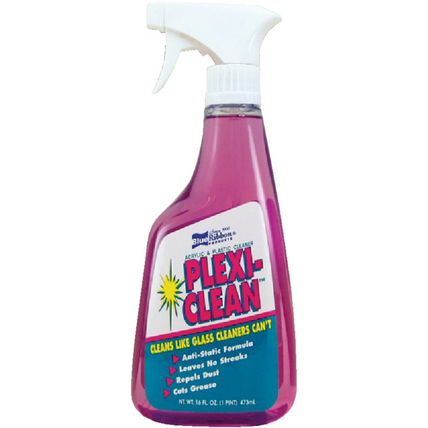 Blue Ribbon Products Plexi-Clean 16 Oz. Acrylic & Plastic Cleaner 11070