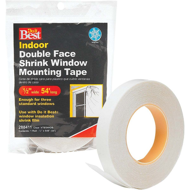 Frost King 1/2 In. x 54 Ft. Indoor Window Film Tape V78/54H