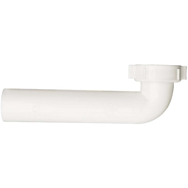 Keeney 1-1/2 In. x 15 In. White Plastic Waste Arm 104AWK