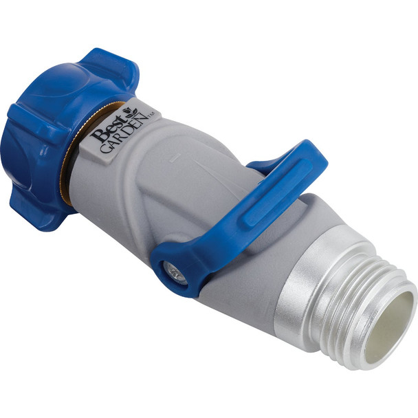 Best Garden Plastic Hose Shutoff Valve with Thumb Control 37090-P