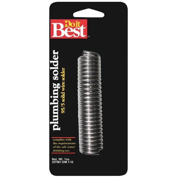 Do it Best 1 oz. Solid 95% Tin, 5% Antimony Solder 53481