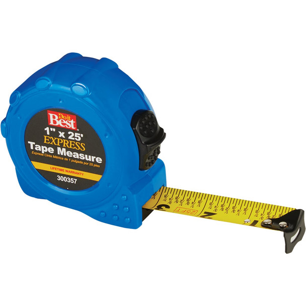 Do it Best Express 25 Ft. Power Tape Measure 300357