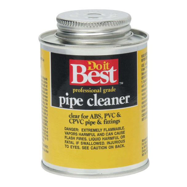 Do it Best 32 Oz. All-Purpose Pipe Clear PVC Cleaner 19137-12