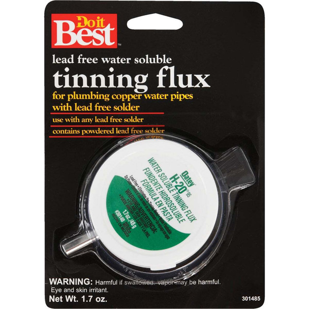 Do it Best H-2095 1.7 Oz. Water Soluble Tinning Flux, Powdered 53073