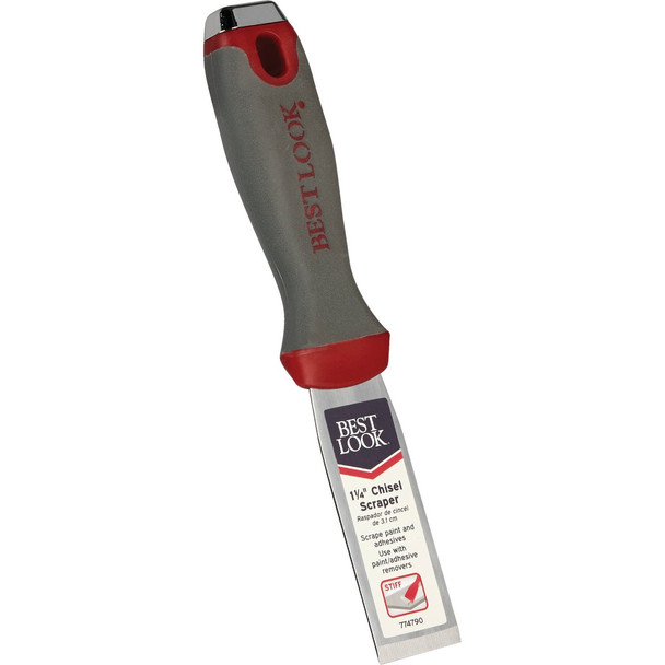 Best Look 1-1/4 In. Stiff Ergo Chisel Scraper 774790