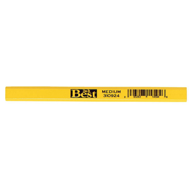 Do it Best Medium Carpenter Pencil 1778760 Pack of 12